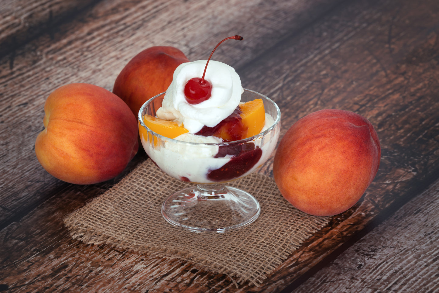 Peach Melba